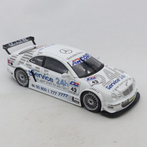 Maisto 1:18 Mercedes Benz CLK-DTM 2000 #42 Turner in Tüte siehe Bilder o. EX6601 – Bild 3