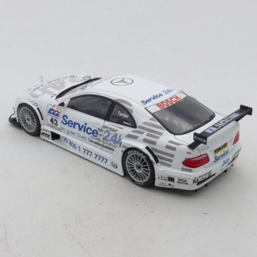 Maisto 1:18 Mercedes Benz CLK-DTM 2000 #42 Turner in Tüte siehe Bilder o. EX6601 – Bild 6
