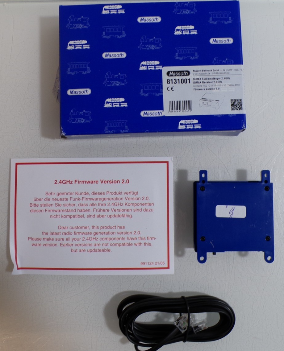 Massoth Spur G 8131001 DiMAX Funkempfänger siehe Foto in OVP PK2972 – Bild 3