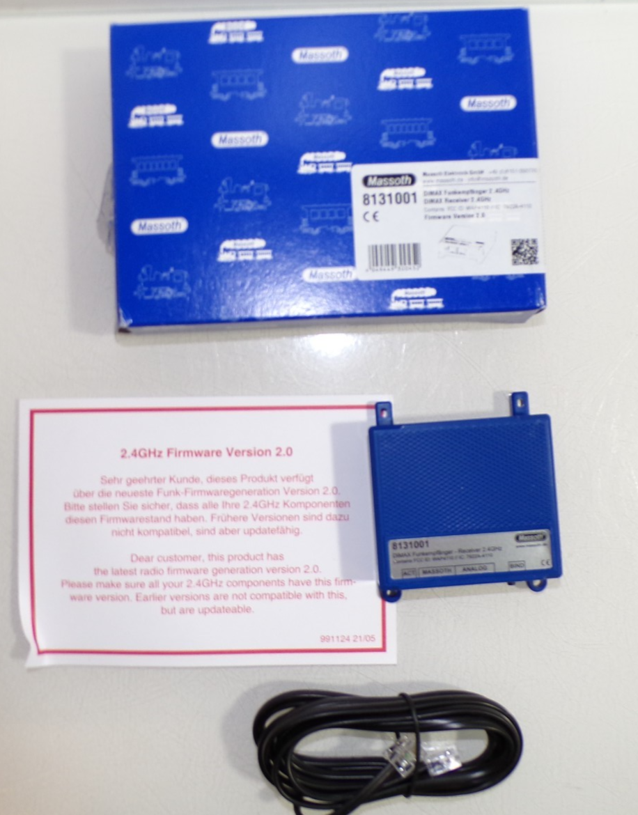 Massoth Spur G 8131001 DiMAX Funkempfänger siehe Foto in OVP PK2972