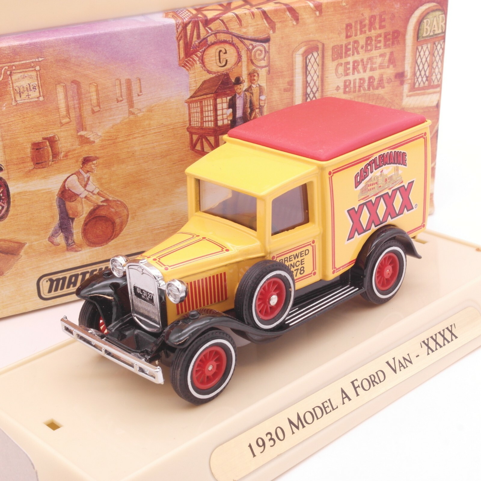 Matchbox Ford Van YGBO 1 Great Beers of the World in OVP RT4462