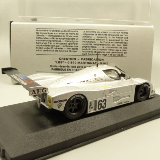 Max Models 1:43 Mercedes Benz C-9 Silberpfeil Nr. 63 in OVP EX3582 – Bild 3