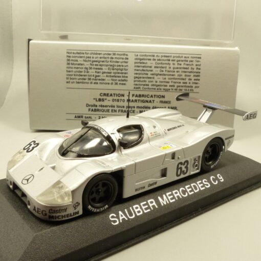 Max Models 1:43 Mercedes Benz C-9 Silberpfeil Nr. 63 in OVP EX3582