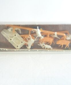 Merten H0 2406 Figuren-Set Hirten mit Schweinen und Ziegen in OVP RR1464