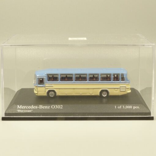 Minichamps 1:160 Mercedes Benz O302 Überlandbus zweifarbig in PC-Box EX6330 – Bild 4