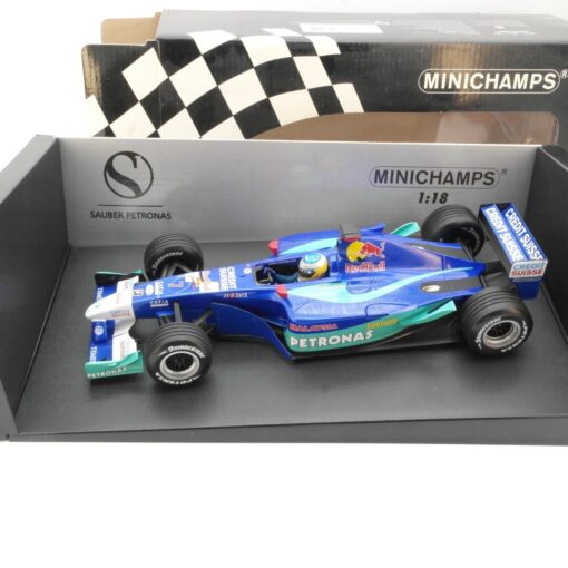 Minichamps 1:18  Sauber Petronas C21 N. Heidfeld in OVP QR5127 – Bild 3