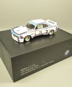 Minichamps 1:43 80420151627 BMW 3.5 CSL E9 #24 Sebring 1972 in Box EX8556