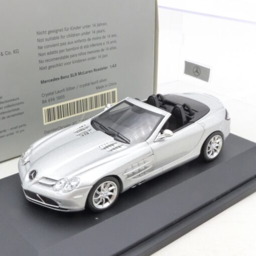 Minichamps 1:43 Werbemodell B66961005 MB SLR McLaren metallic in OVP EX7722
