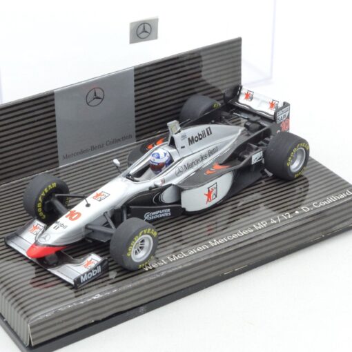 Minichamps 1:43 West McLaren Mercedes MP 4/12 #10 D. Coulthard, in PC-Box EX1626
