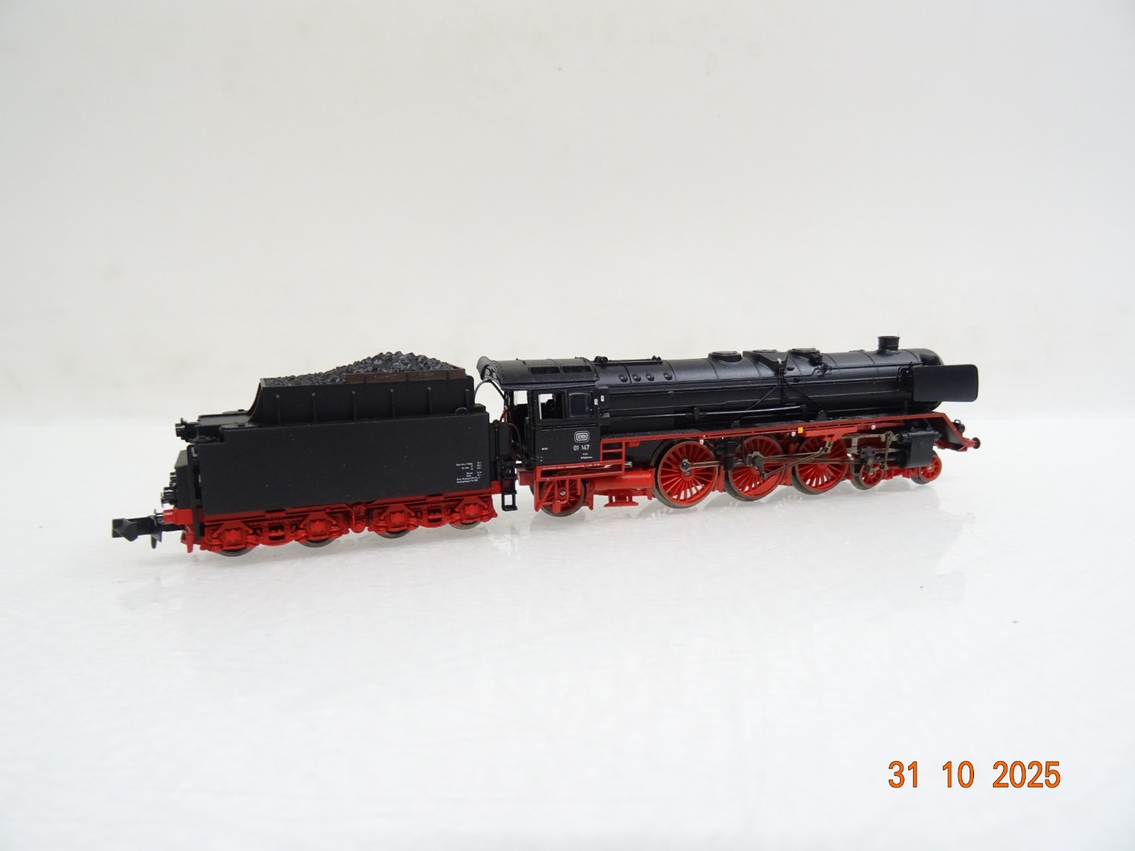 Minitrix N 12438 Dampflok BR 01 147 der DB mit DSS in OVP JL4000 – Bild 3