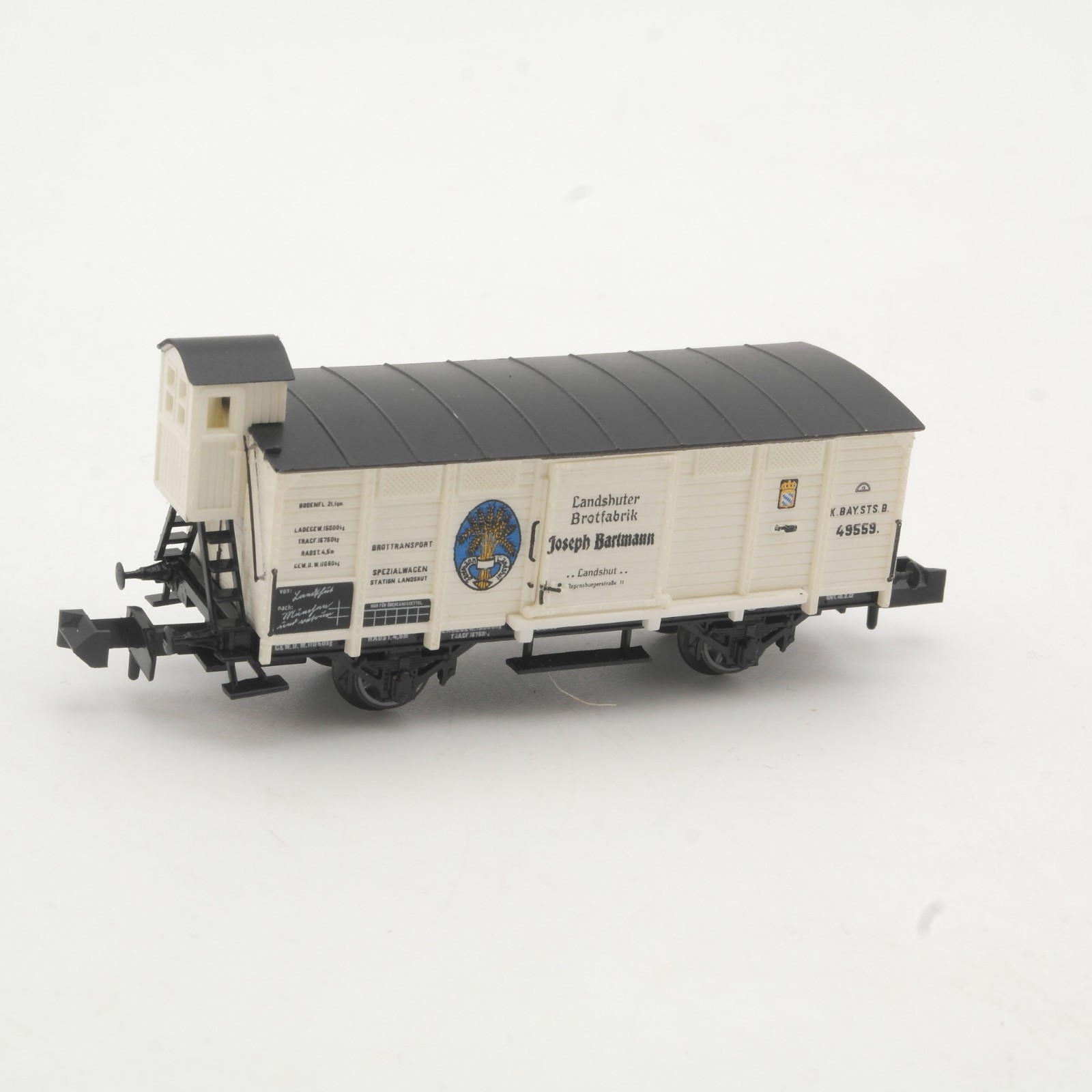 Minitrix N 13205 Güterwagen Joseph Bartmann RR5045 o.