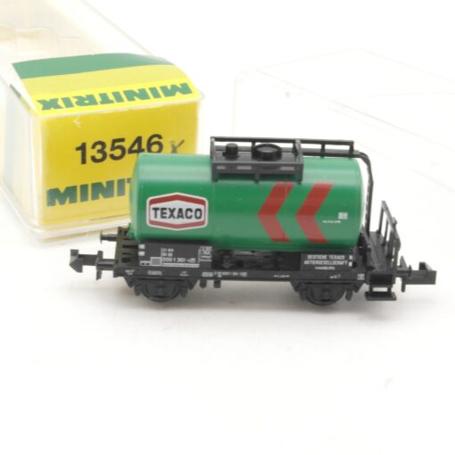 Minitrix N 13546 Kesselwagen TEXACO der DB in OVP RR3922 – Bild 3
