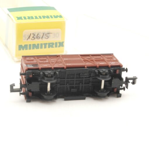 Minitrix N 13615 Viehverschlagwagen der DRG in EVP RR3565 – Bild 4