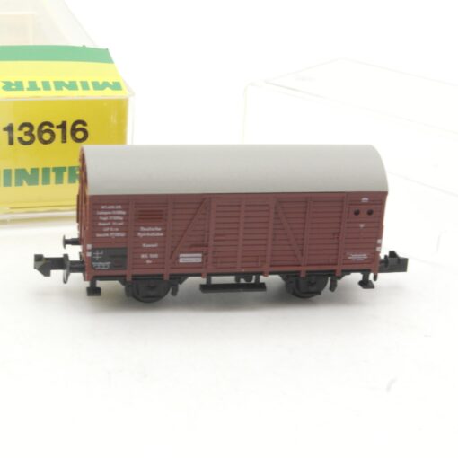 Minitrix N 13616 gedeckter Güterwagen der DR in OVP RR3542 – Bild 3