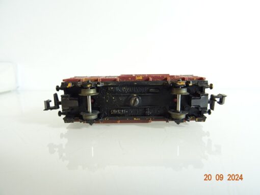 Minitrix N 15173-35 gedeckter Güterwagen  der DB in OVP PR2799 – Bild 4