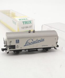 Minitrix N 15194-07 Kühlwagen Bierwagen Löwenbräu der DB in OVP QR7892