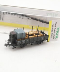 Minitrix N 15330 Niederbordwagen mit Ludwig Statue in OVP RR5346