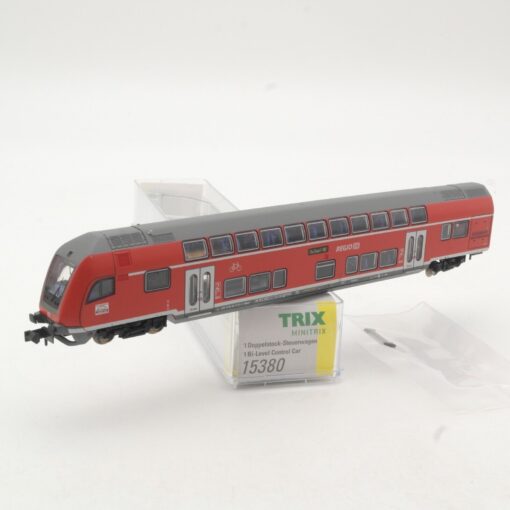 Minitrix N 15380 Doppelstocksteuerwagen 2.Kl der DB in OVP QR9790