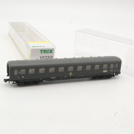 Minitrix N 15753 Schnellzugwagen Schürzenwagen 2. Klasse der DB in OVP RR527