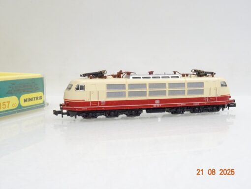 Minitrix N 51 2157 00 E-Lok BR 103 113-7 der DB EMS in OVP JL2521