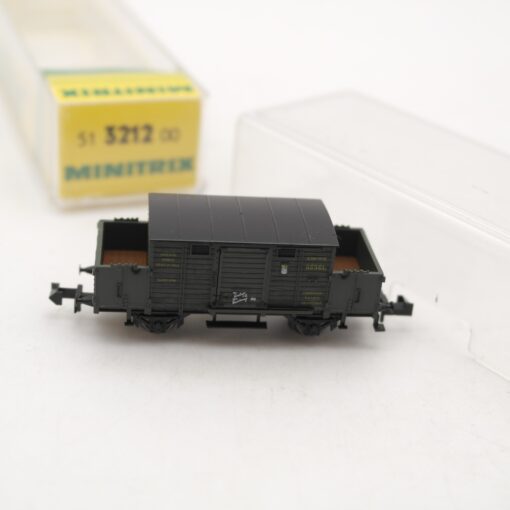 Minitrix N 51 3212 00 Kolonialwagen der K.Bay.Sts.B. in OVP RR2507 – Bild 3
