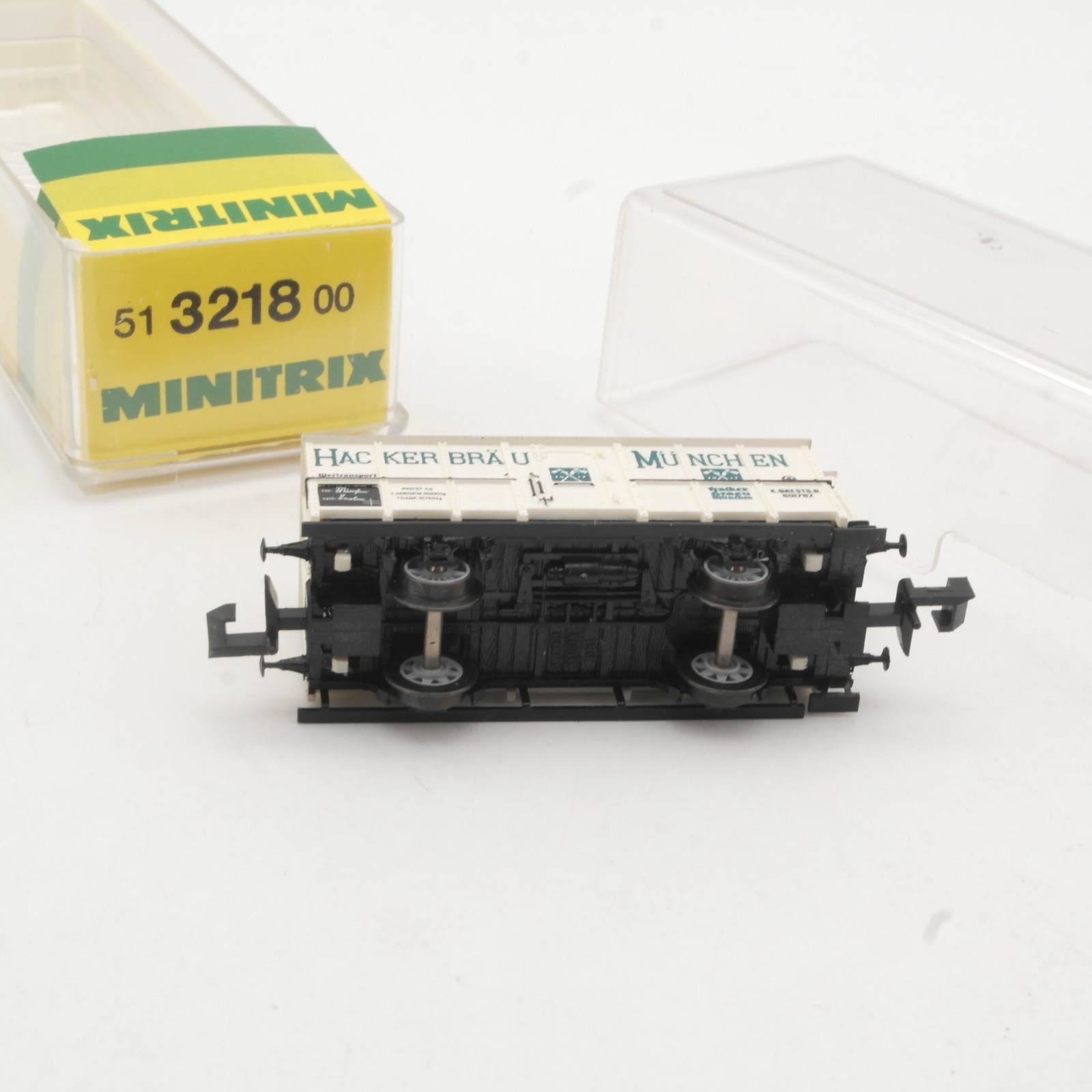 Minitrix N 51 3218 00 Kühlwagen Hacker Bräu der K.Bay.St. in OVP RR5343 – Bild 4