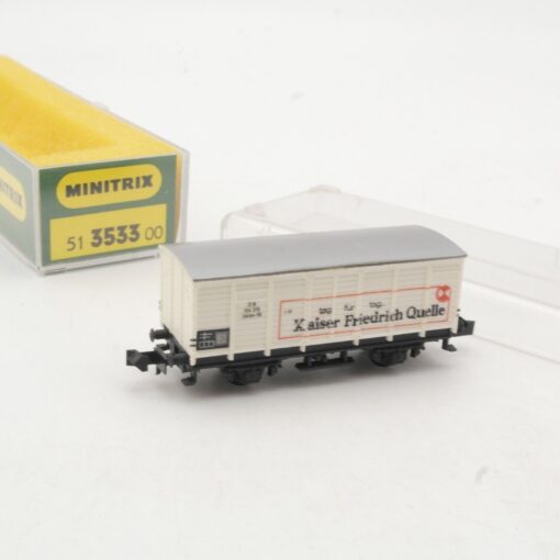 Minitrix N Bierwagen Kaiser Friedrich Quelle in EVP RR26