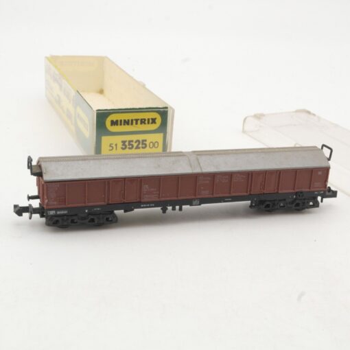 Minitrix N Hubschiebedachwagen 580 0 001-5 der DB in EVP RR31 – Bild 3