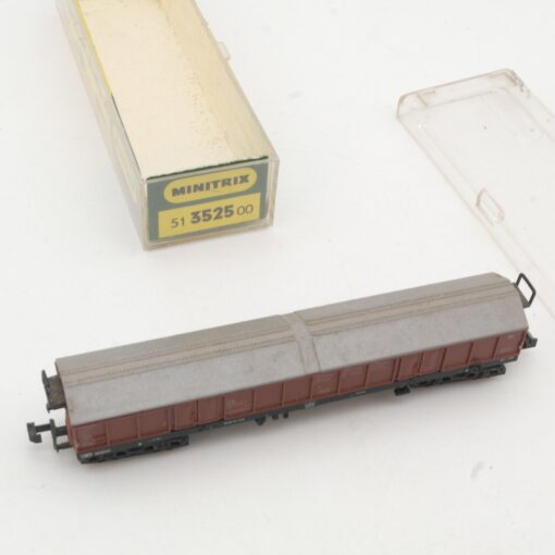 Minitrix N Hubschiebedachwagen 580 0 001-5 der DB in EVP RR31 – Bild 4