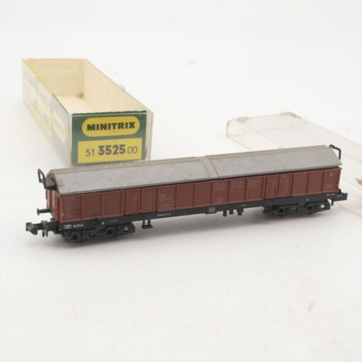 Minitrix N Hubschiebedachwagen 580 0 001-5 der DB in EVP RR31
