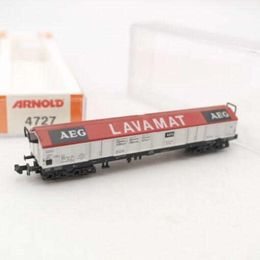 Minitrix N Hubschiebedachwagen Lavamat AEG der DB in EVP RR2161 – Bild 3