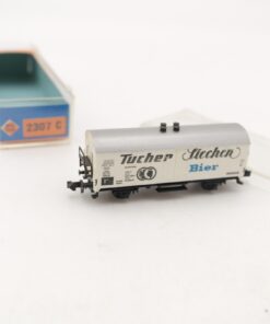 Minitrix N Kühlwagen Tucher Bier der DB in EVP RR2130