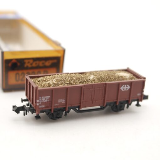 Minitrix N off. Güterwagen mit Ladung der SBB, siehe Foto in EVP RR2237