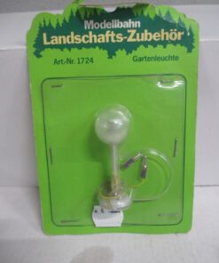 Modellbahn Landschafts-Zubehör H0 1724 Gartenleuchte, 60 mm hoch m.OVP WZ6101