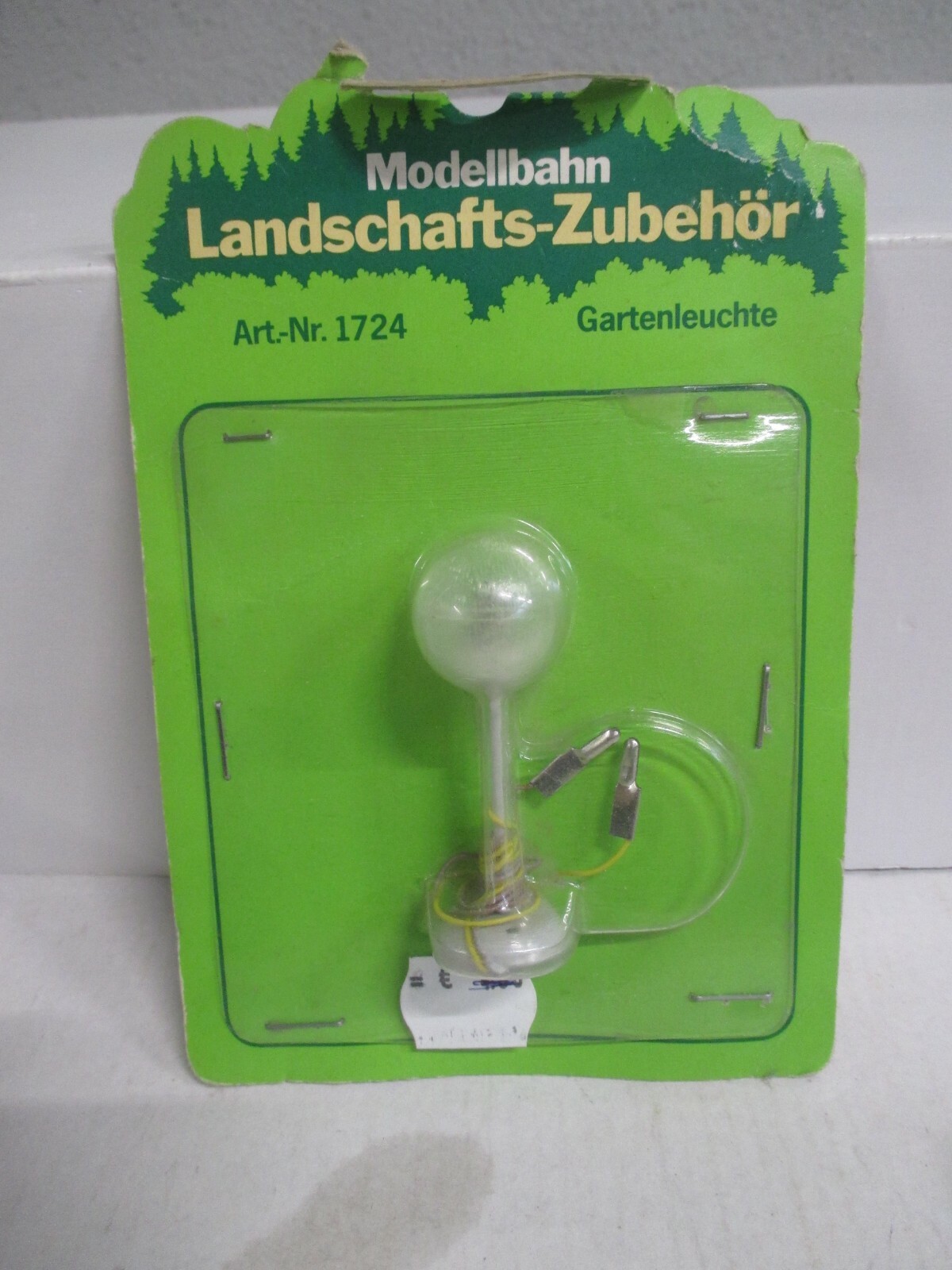 Modellbahn Landschafts-Zubehör H0 1724 Gartenleuchte, 60 mm hoch m.OVP WZ6101