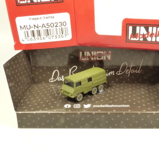 Modellbahn Union 1:160 N-A50230 Pinzgauer 2-achsig Militär in OVP EX6240