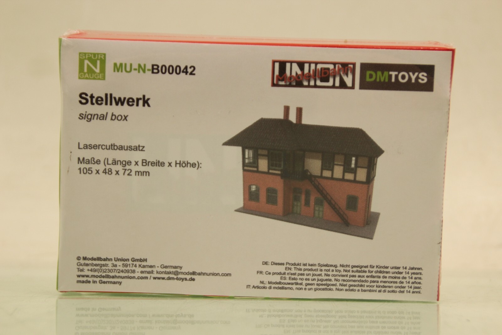 Modellbahn Union N-B00042 Stellwerk in OVP GS1775 – Bild 3