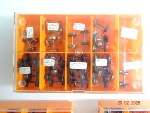 Modellbau H0 Radsätze überwiegend Wechselstrom siehe Foto CK6206 o. – Bild 4