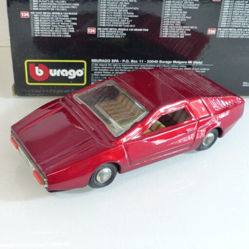 Namenloses Blechspielzeug ca. 18 cm langer Sportwagen metallic in EVP EX3495