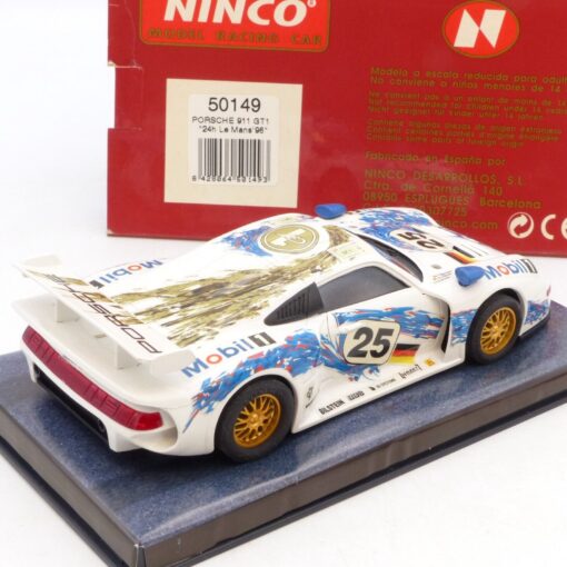 Ninco Nr.: 50149 Porsche 911 GT1 24h Le Mans ´96 #25, in OVP EB8860 – Bild 3