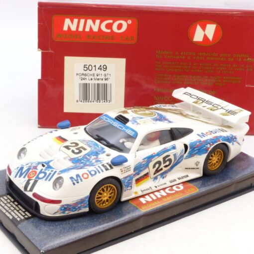 Ninco Nr.: 50149 Porsche 911 GT1 24h Le Mans ´96 #25, in OVP EB8860