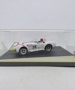 Ninco Slotcar 1:32 50352 AC Cobra Racing Stripes #38 in OVP EX8306