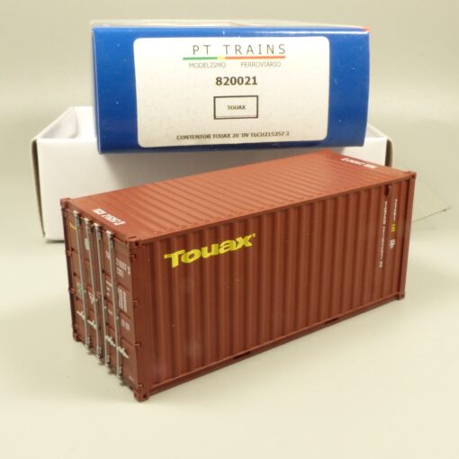PT Trains Spur H0 1:87 820021 Container 20´ Touax DV TGCU215257 3 in OVP EX7075 – Bild 3