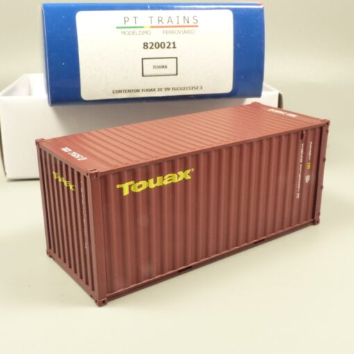 PT Trains Spur H0 1:87 820021 Container 20´ Touax DV TGCU215257 3 in OVP EX7075