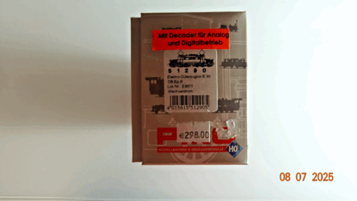 Piko H0 51290 E-Lok E 93 Leerverpackung siehe Foto CK9446