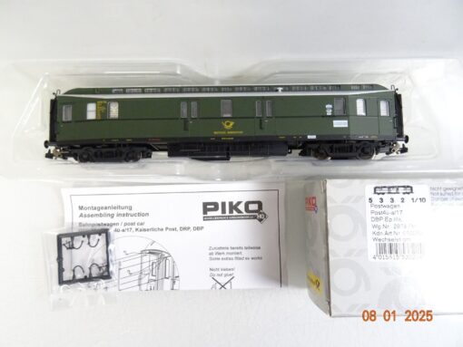 Piko H0 53321/10 Bahnpostwagen der DBP in OVP PR5156