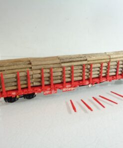 Piko H0 54332 Stammholztransportwagen der DB Cargo in OVP RR4055