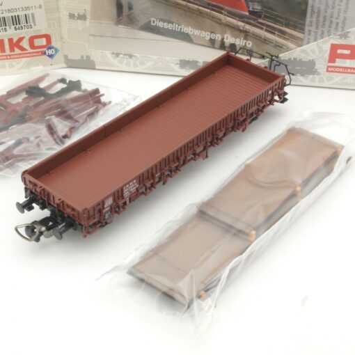 Piko H0 54970 Rungenwagen Kim441 beladen mit Blechplatten der DB in OVP RR397 – Bild 4