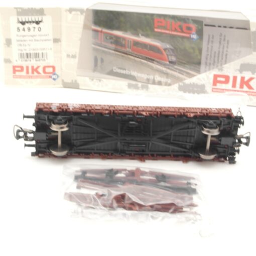 Piko H0 54970 Rungenwagen Kim441 beladen mit Blechplatten der DB in OVP RR397 – Bild 5