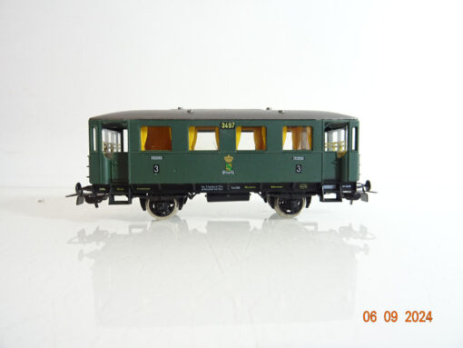 Piko H0 5/6514/015 Personenwagen 3 Kl. der Kay.Sä.St.B in OVP AR8331 – Bild 3